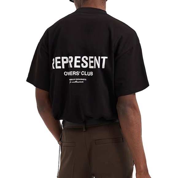 Represent Owners' Club Black T-Shirt Sz Med  **Authentic** - Picture 1 of 11